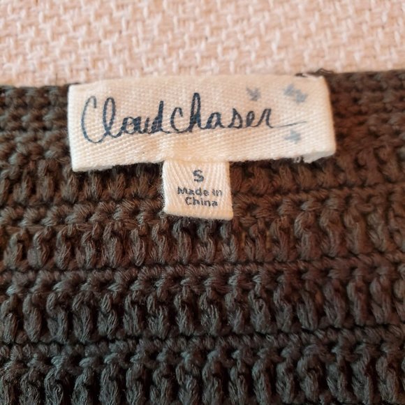 Green Crocheted Boho Tank Top - Picture 4 of 5